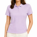 Damen Poloshirt Größe S Lila Kurzarm klassisch